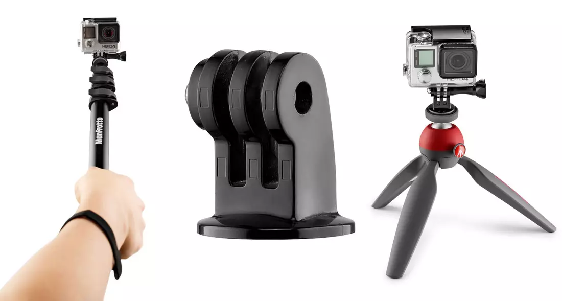 Uniwersalne mocowanie Gopro 1/4" Manfrotto EXADPT